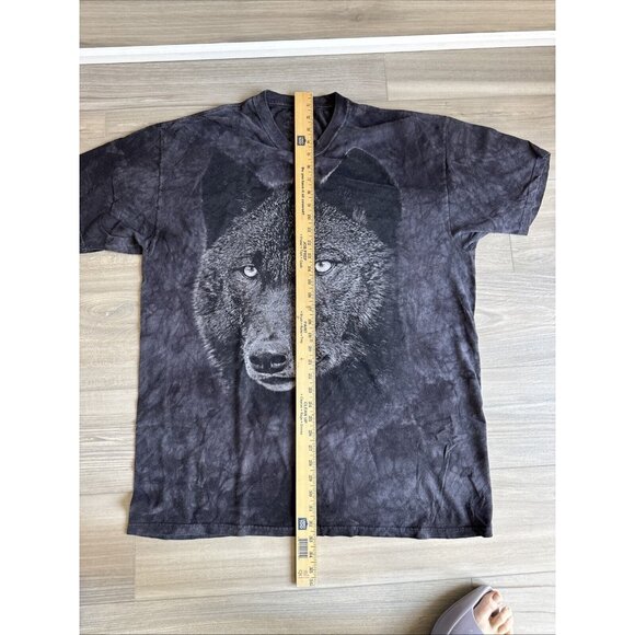 The‎ Mountain Wolf Wolves T-Shirt Short Sleeve Gray Black Tie Dye Mens 2XL Lot 2 - Picture 11 of 14